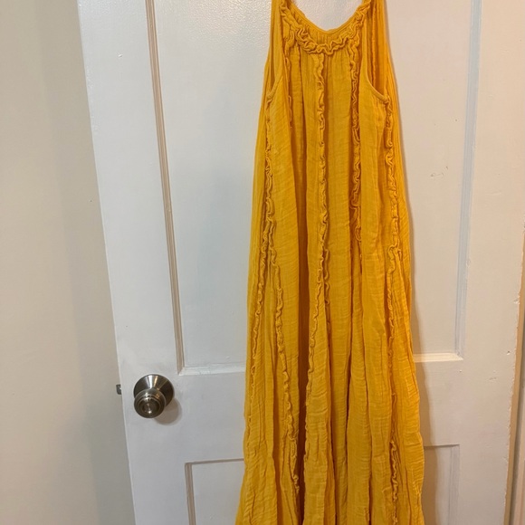 Free People Yellow Maxi Dress - Picture 2 of 2
